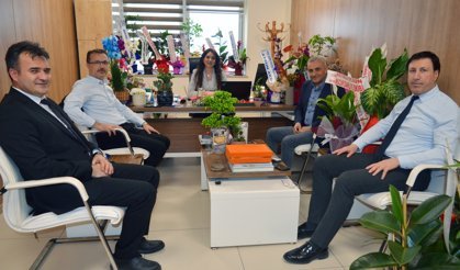 Müdür Ersoy’dan Yeni Başkan Yardımcısına Tebrik
