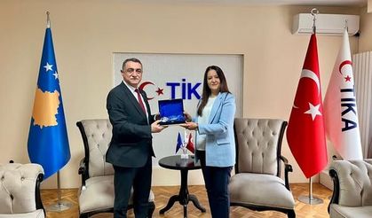 Rektör Karahocagil’den TİKA Priştine’ye Ziyaret