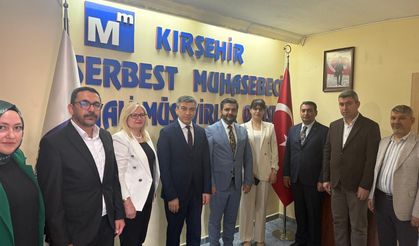 SGK’dan Kırşehir SMMM Odasına Sosyal Güvenlik Haftası Ziyareti