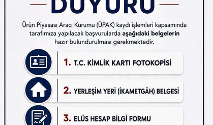 Kırşehir Ticaret Borsası'ndan ÜPAK Kayıtları İçin Önemli Duyuru