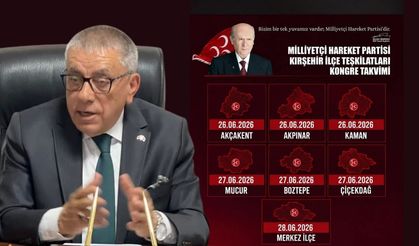 MHP KIRŞEHİR’DE KONGRE SÜRECİ BAŞLADI