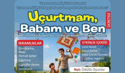 Kırşehir Belediyesi’nden Çocuklara Uçurtma Şenliği