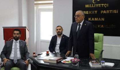 MHP Kaman İlçe Başkanı Kenan Elvan Görevden Alındı