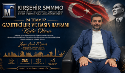SMMMO Başkanı Memiş'ten Gazetecilere 24 Temmuz Mesajı