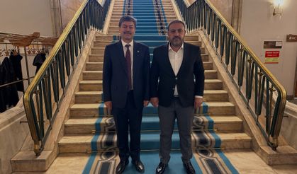 Erkan ve Hakanoğlu’ndan Çiçekdağı mesaisi