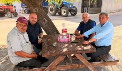 Başkan Toprak Üreticilerin Sorunlarını Dinledi