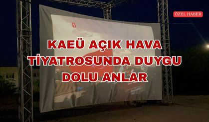 Kırşehir’de 15 Temmuz Ruhu Açık Hava Tiyatrosunda Yaşatıldı