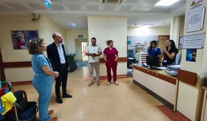 Kırşehir Başhekimi Erbesler Hastanedeki Süreçleri İnceledi