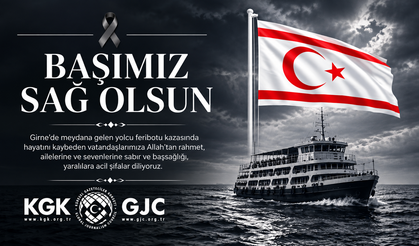 KÜRESEL GAZETECİLER KONSEYİ’NDEN FERİBOT KAZASI İÇİN TAZİYE MESAJI