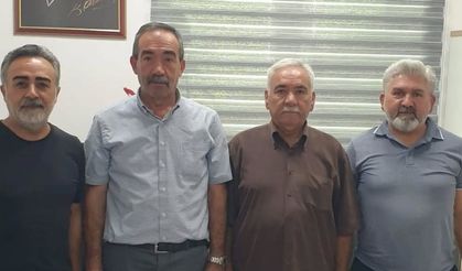TÜRKAV HEYETİNDEN YUSUF AYDIN’A HAYIRLI OLSUN ZİYARETİ