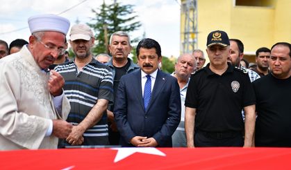 KIBRIS GAZİSİ HİDAYET DÜZEN SON YOLCULUĞUNA UĞURLANDI