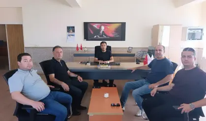 EĞİTİM BİR-SEN’DEN HACI BAYRAM ÖZATA’YA HAYIRLI OLSUN ZİYARETİ