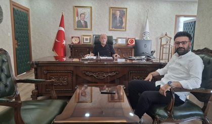 Aykut Aktaş’tan Başkan Ali Şahin’e ziyaret