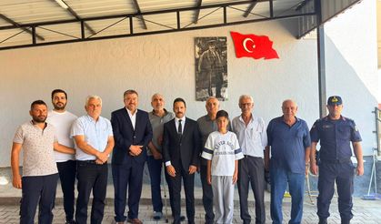Kaymakam Öğüt, Baraklı Köyü sakinleriyle bir araya geldi