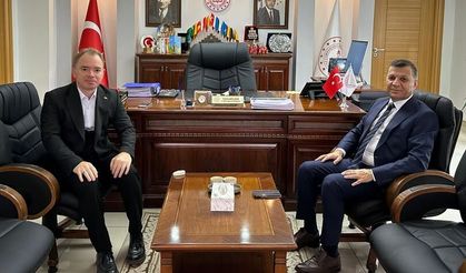 Bilgiç, İl Millî Eğitim Müdürü Gülşen’i Ziyaret Etti