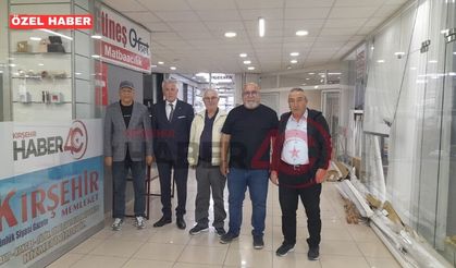 KGK Heyetinden Kırşehir İl Temsilcisi Murat Sürmeli’ye Ziyaret