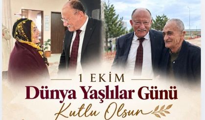 Başkan Ali Şahin’den Yaşlılar Günü Mesajı