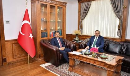 Başkan Hakanoğlu’ndan Vali Demiryürek’e Ziyaret