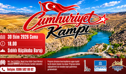 Kırşehir’de Cumhuriyet Kampı Düzenlenecek