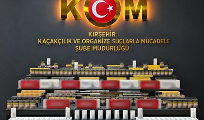Kırşehir’de Kaçakçılık Operasyonu: 3 Şahsa Adli İşlem