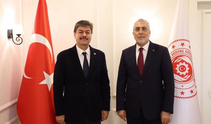 Erkan, Kırşehir’in istihdam gündemini Bakan Işıkhan’a iletti
