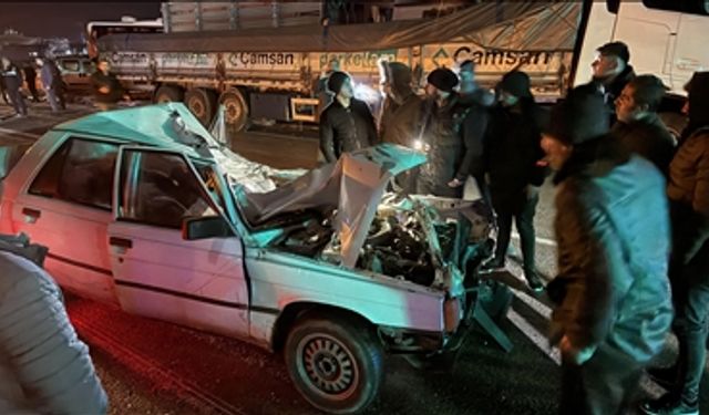 14 aracın karıştığı zincirleme kazada 7 kişi yaralandı