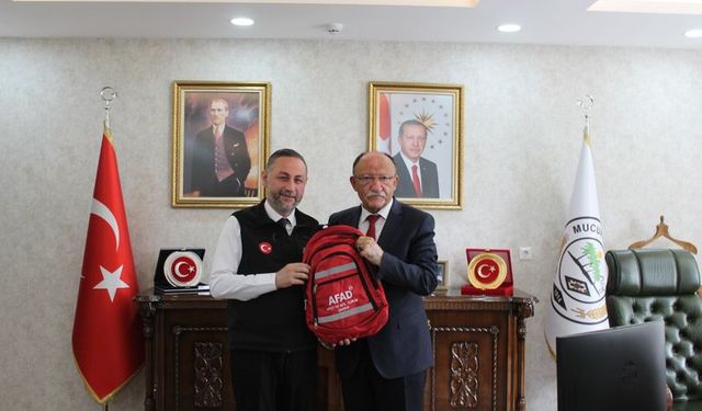 AFAD Müdürü Uğur Olgun'dan Başkan Ali Şahin'e Ziyaret