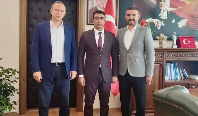 MHP Kırşehir Yönetiminden İl Genel Meclis Başkanı Bülent Ozan'a  Ziyaret