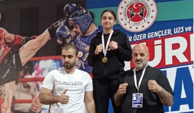 Kırşehirli sporcu Türkiye Şampiyonu oldu