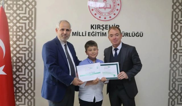 Kırşehir'in Parlayan Yıldızı Mehmet Miraç Yiğit Oldu