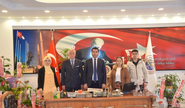 Murat Sürmeli'den yeni belediye başkanına hayırlı olsun ziyareti