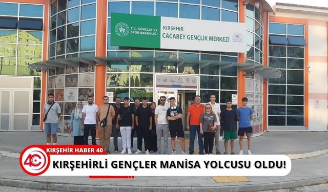 Kırşehirli gençler kampa uğurlandı