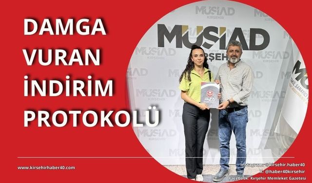 Alfa Eğitim Kurumları ve MÜSİAD Kırşehir arasında indirim protokolü imzalandı