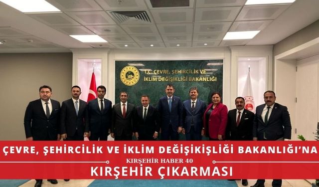 Çevre Şehircilik ve İklim Değişikliği Bakanlığı’na Necmettin Erkan çıkarması