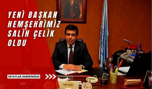 Milli Eğitim Vakfı'nın yeni başkanı Salih Çelik oldu