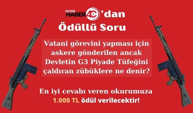 Kırşehir Haber 40’dan ödüllü soru!