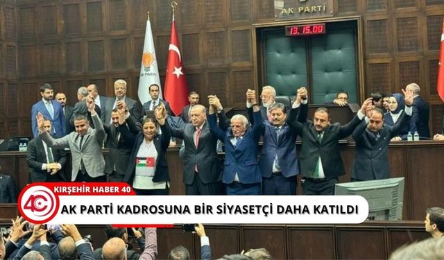 Köseli Belediye Başkanı Mustafa Duran, AK Parti'ye katıldı