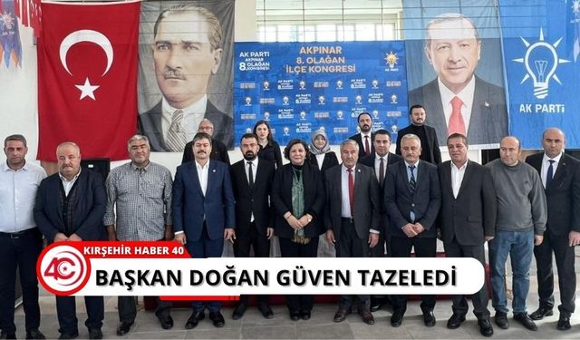 Akpınar’da kongre süreci tamamlandı