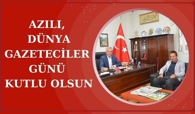 İbrahim Azılı'dan Dünya Gazeteciler Günü ziyareti