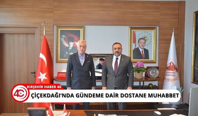 Murat Sürmeli'den Başkan Hakanoğlu'na ziyaret