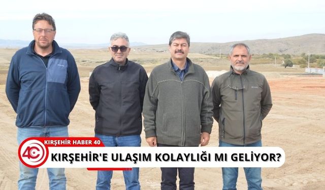 Vekil Erkan, havalimanı bağlantı yolunda incelemelerde bulundu