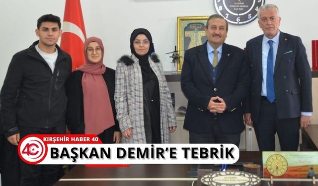 Murat Sürmeli'den Başkan Demir'e tebrik ziyareti