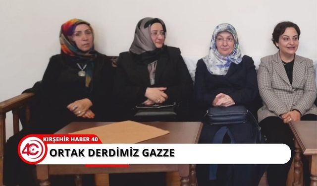 Kırşehirli Kadınlar Gazze İçin Elele: Boykot ve Yardım Çağrısı