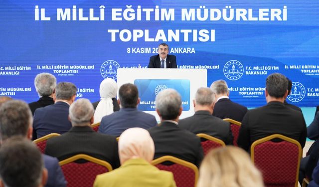 BAKAN TEKİN, 81 İLİN MİLLÎ EĞİTİM MÜDÜRLERİ ile BULUŞTU