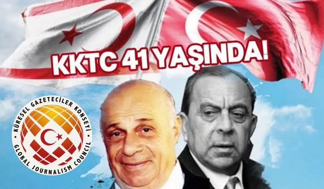 Küresel Gazeteciler Konseyi, KKTC’nin 41. yılını kutladı