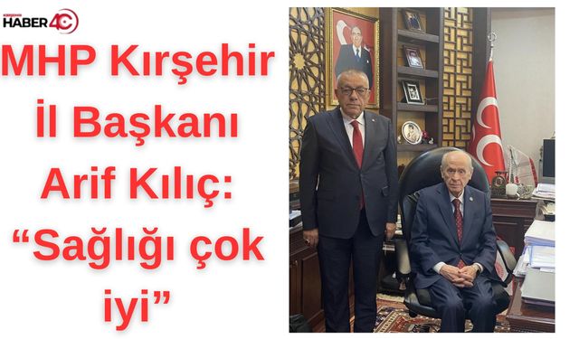 MHP Lideri Bahçeli’ye geçmiş olsun ziyareti