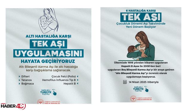 Kırşehir’de 6 hastalığa karşı etkili karma aşı dönemi başlıyor