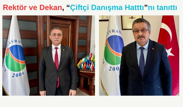 Üniversiteden çiftçiye "çözüm hattı"