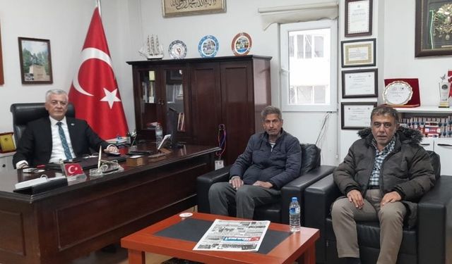 Ali Ersoy ve Cengiz Boyar’dan Murat Sürmeli’ye Ziyaret