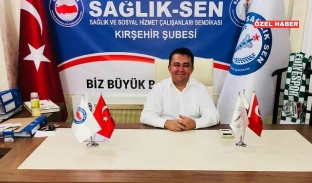 Kırşehir Sağlık-Sen'den rekor üyelik başarısı